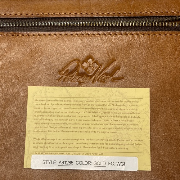 Patricia Nash Leather Clutch - Picture 10 of 13